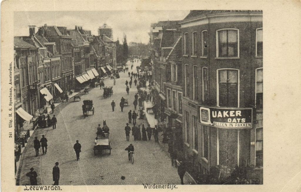 Leeuwarden. - Wirdemerdijk. - B-keus - ongelopen, Verzamelen, Ophalen of Verzenden, 1920 tot 1940, Ongelopen, Friesland
