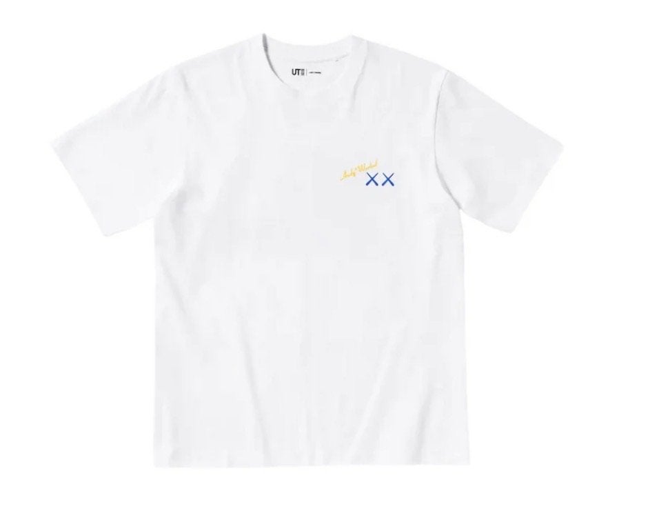 Kaws x Warhol x Uniqlo UT T-shirt - Maat M, Kleding | Heren, Verzenden, Nieuw, Maat 48/50 (M), Wit