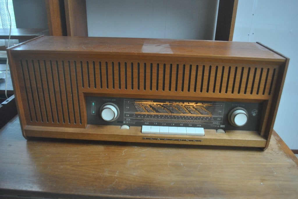 Radio, vintage Blauwpunkt, Stockholm type 23350, Verzamelen, Ophalen, Audio en Video