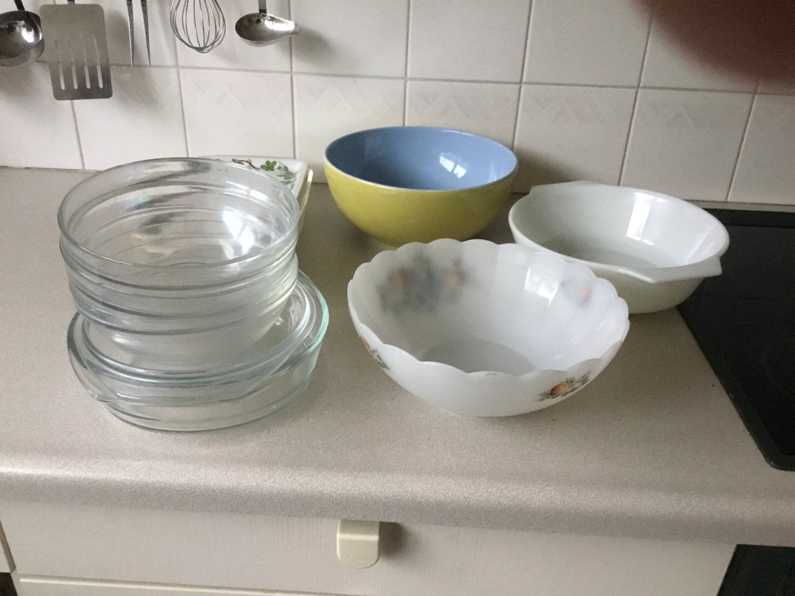 Schalen, Ophalen of Verzenden, Overige stijlen, Glas, Schaal of Schalen