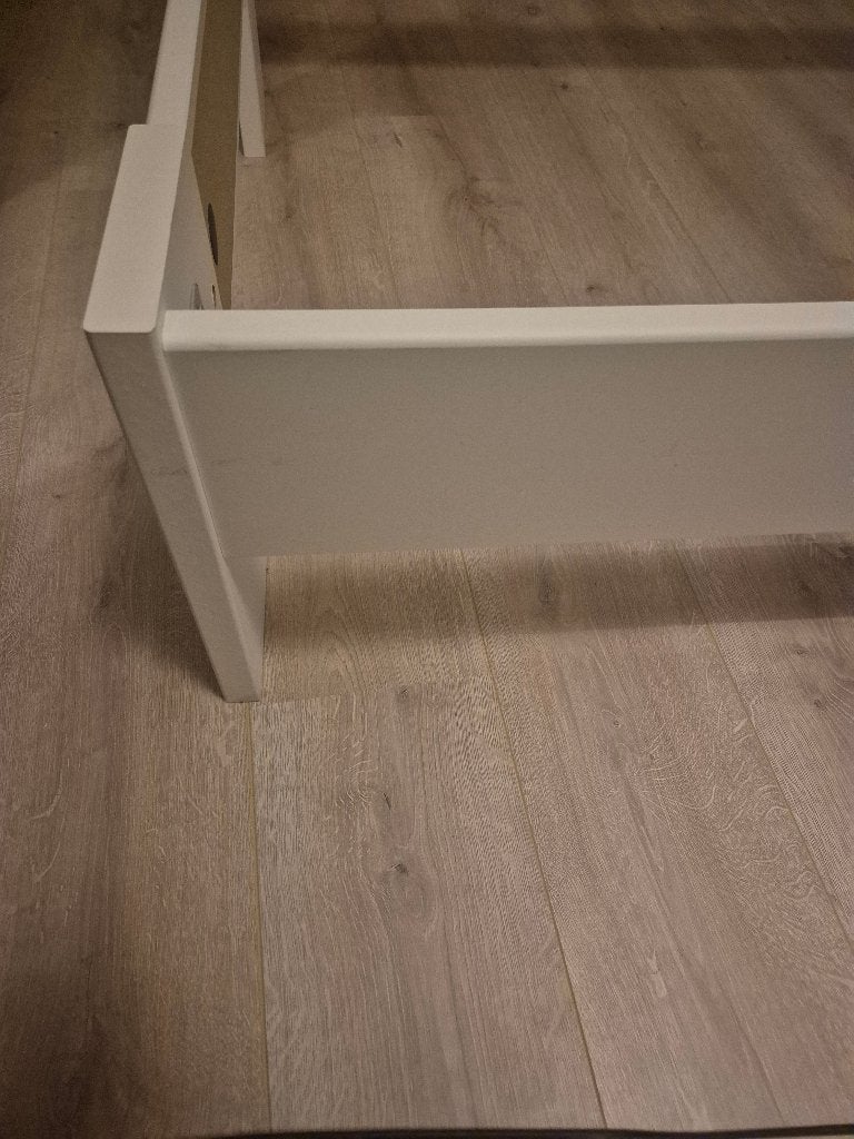 1 persoonsbed 90 bij 200, Huis en Inrichting, Slaapkamer | Bedden, Ophalen, Gebruikt, 90 cm, Eenpersoons