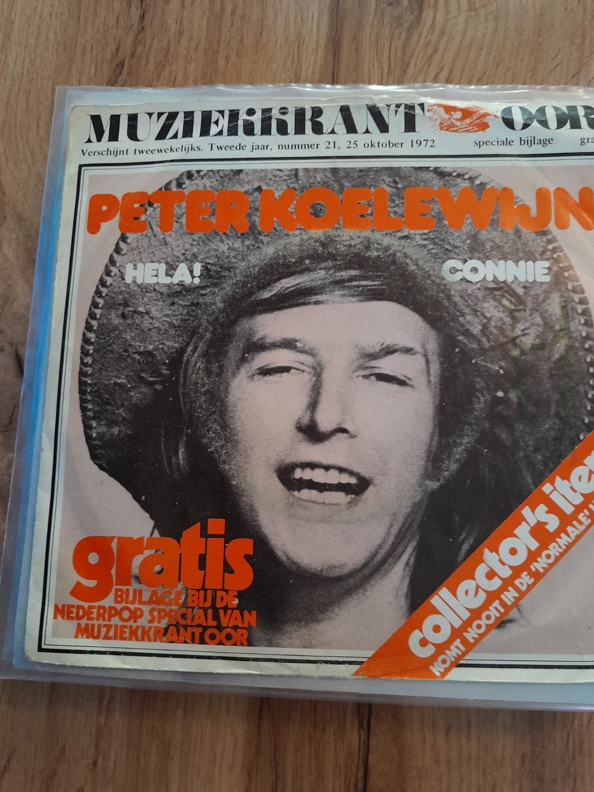 peter koelewijn 7inch hela, Ophalen of Verzenden, Zo goed als nieuw, Pop