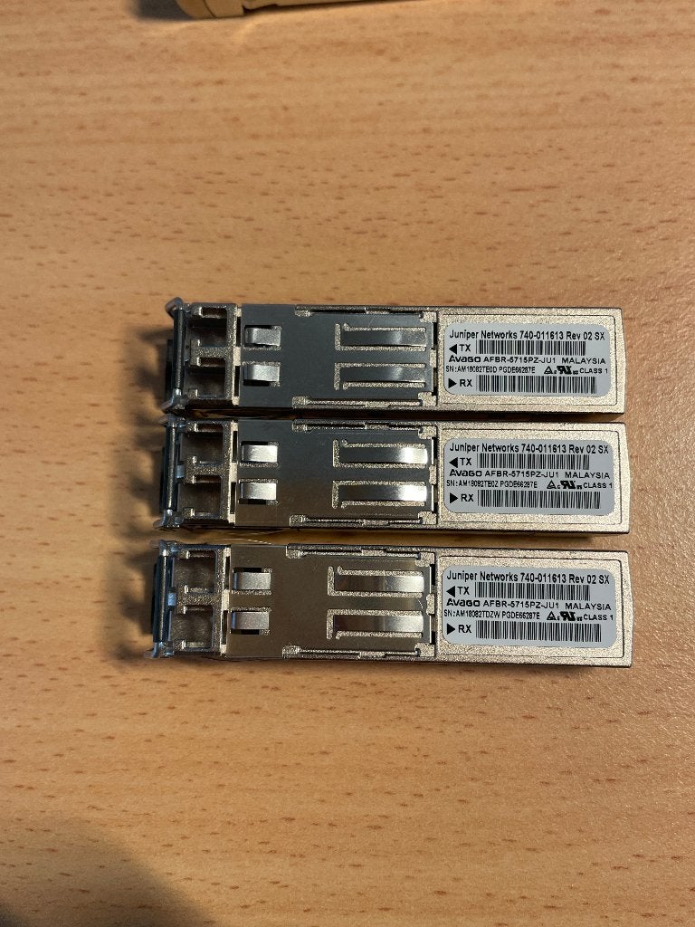 Juniper SFP's, 3 x 2 stuks, Verzenden, Zo goed als nieuw