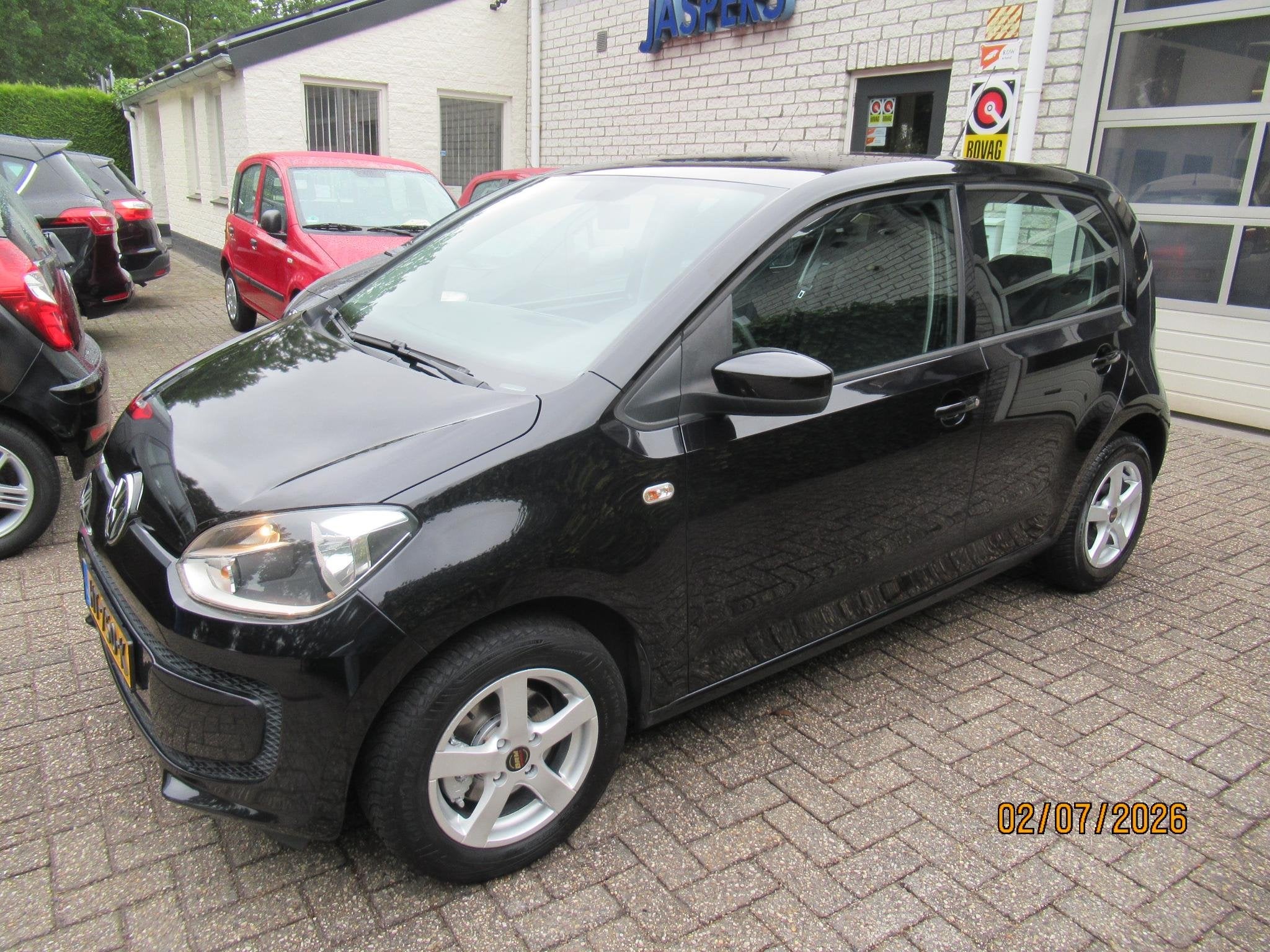 Volkswagen Up! 1.0 move up! BlueMotion airco Volkswagen Up!, Auto's, Voorwielaandrijving, Euro 5, Stof, Gebruikt