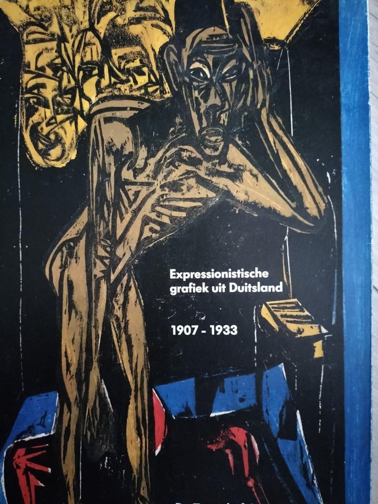 Expressionistische grafiek uit Duitsland, Ophalen of Verzenden