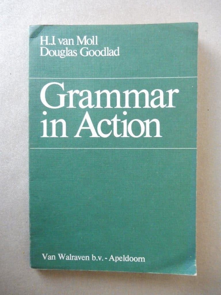 H.J. van Moll - Grammar in action, Gelezen, Engels, Ophalen of Verzenden, H.J. van Moll