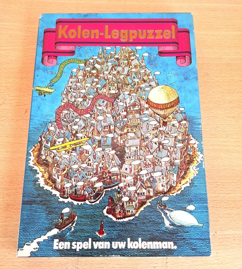 brocante Legpuzzel uit 1971, Ophalen of Verzenden, Zo goed als nieuw