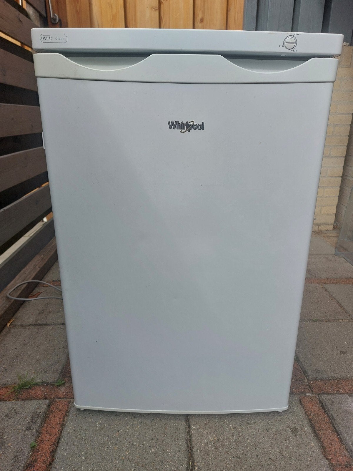 Whirlpool diepvries, Ophalen, Gebruikt, Energieklasse A of zuiniger, 85 tot 120 cm