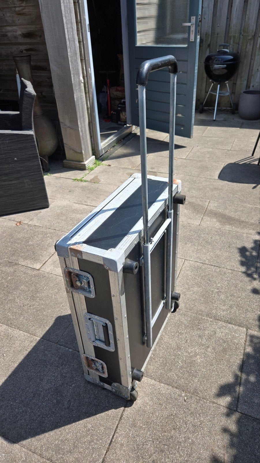 Stevige stolp flightcase met trolley 78x53,5x20,5, Muziek en Instrumenten, Behuizingen en Koffers, Ophalen, Gebruikt, Overige instrumenten