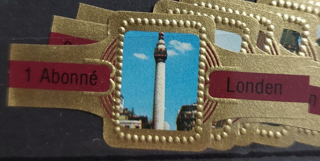 Sigarenbandjes, Ophalen of Verzenden, Gebruikt, Sigarenbandjes