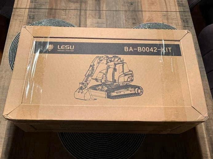 Lesu RC hydraulische rupskraan 1/14 BouwKit, Ophalen of Verzenden, Nieuw, Schaal 1:14, Auto offroad