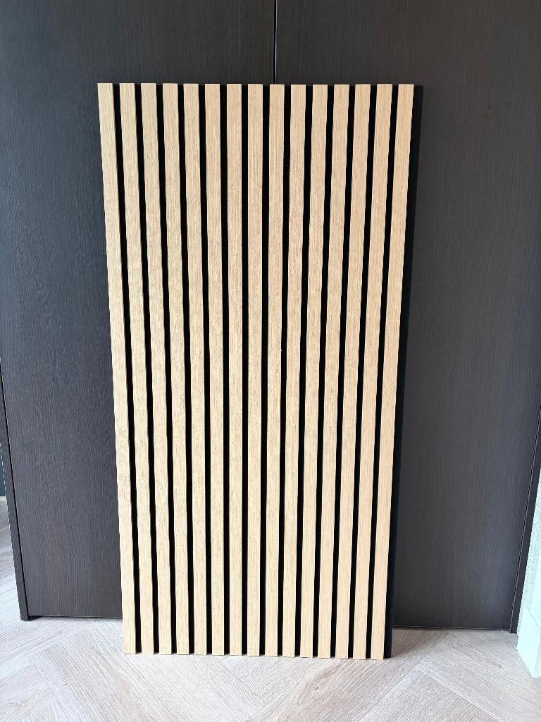 Akoestische wandpanelen 6 stuks afm. 60x120, Doe-het-zelf en Verbouw, Platen en Panelen, Ophalen, Nieuw, Hout, 20 tot 50 mm
