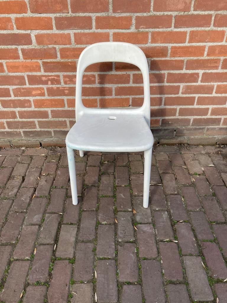 Ikea urban stoel wit, Kunststof, Gebruikt, Wit, Urban