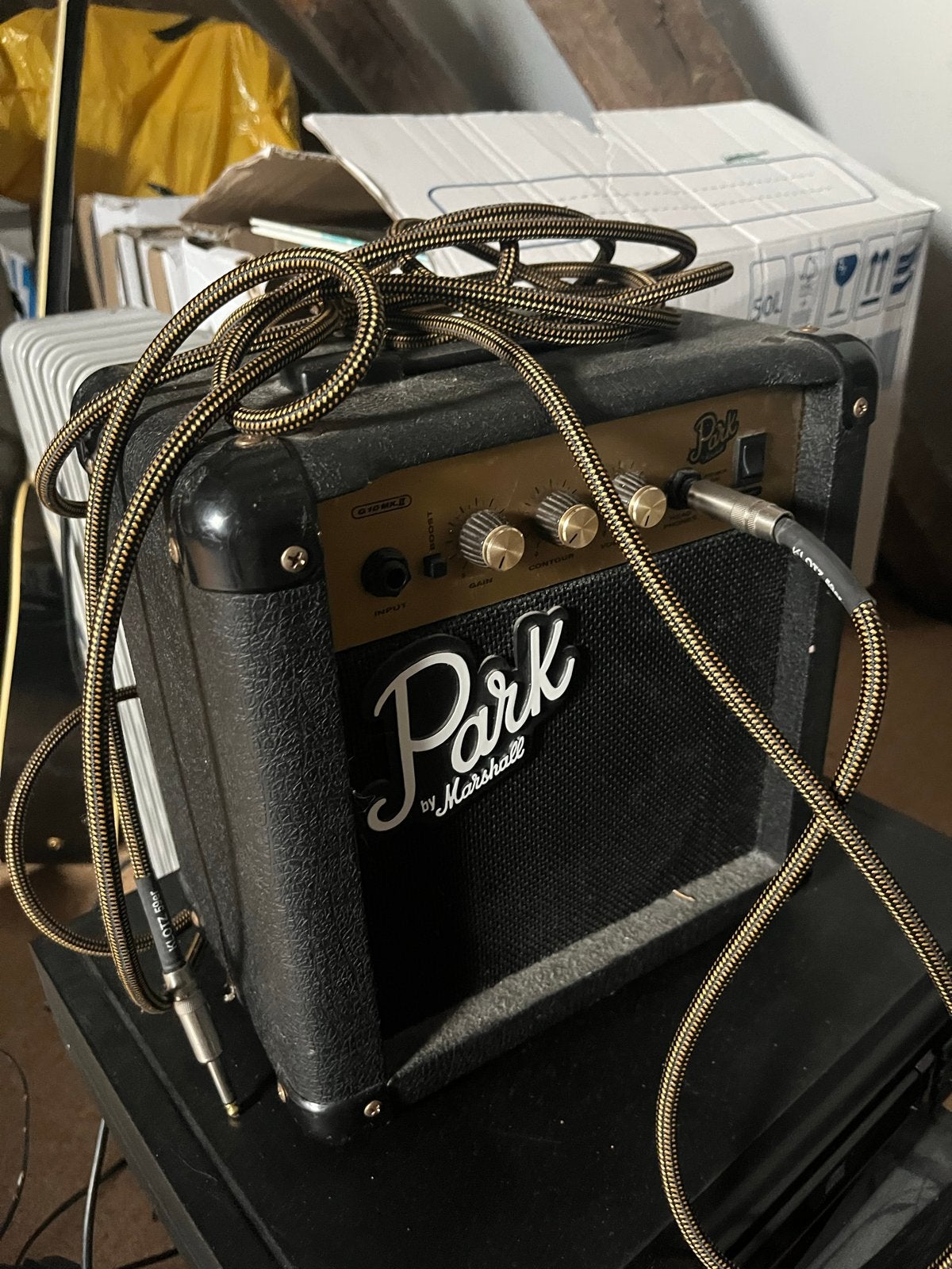 Park by Marshall gitaarversterker met kabel, Muziek en Instrumenten, Ophalen, Gebruikt, Gitaar, Minder dan 50 watt