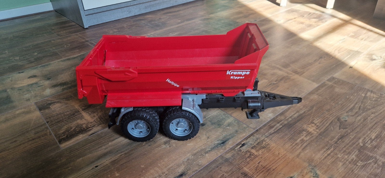 Bruder Krampe Kipper Halfpipe speelgoedkiepwagen, Ophalen, Zo goed als nieuw