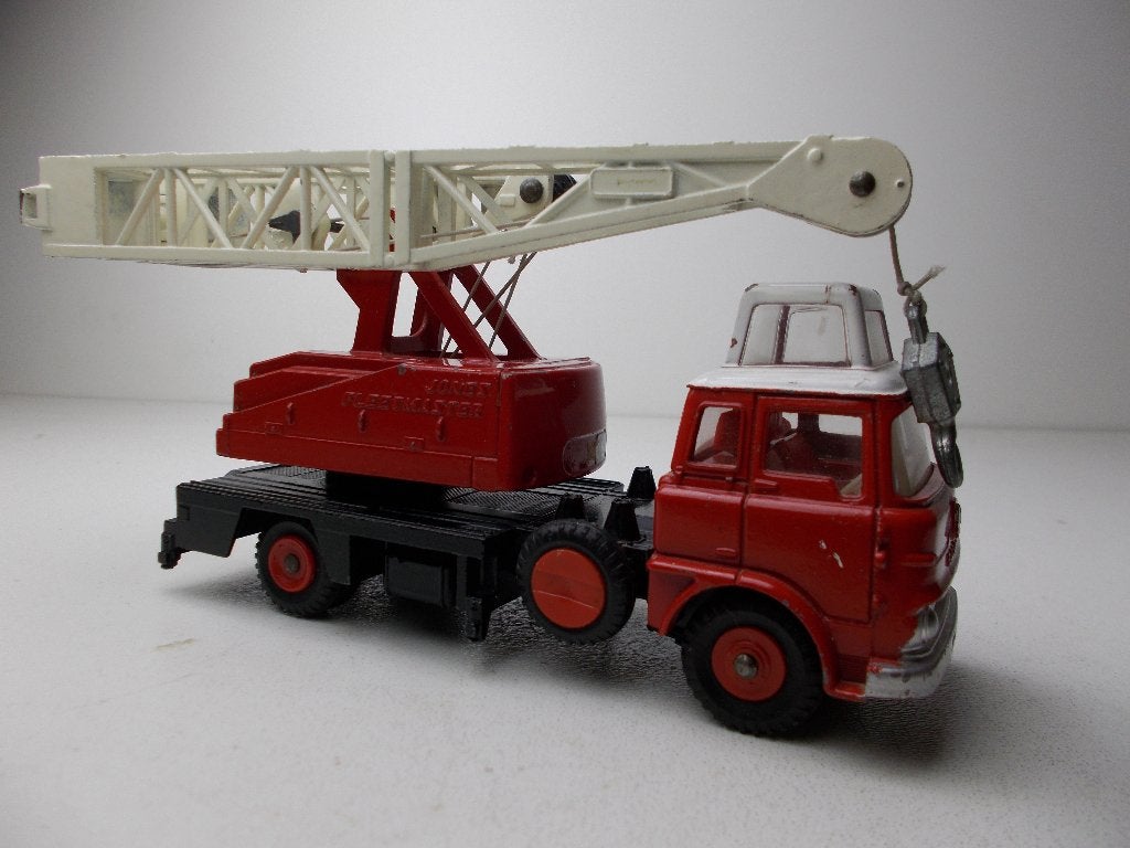 1967 Dinky Toys 970 JONES FLEETMASTER CANTILEVER CRANE Igst!, Ophalen of Verzenden, Zo goed als nieuw, Bus of Vrachtwagen, Dinky Toys