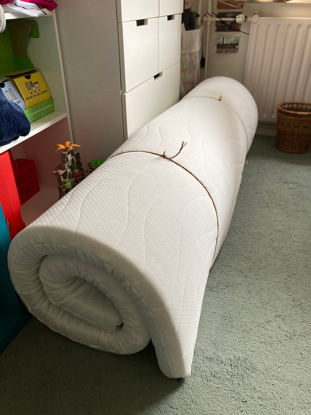 Wave by M Line topper van 160x200, Ophalen, Zo goed als nieuw, Tweepersoons, 160 cm
