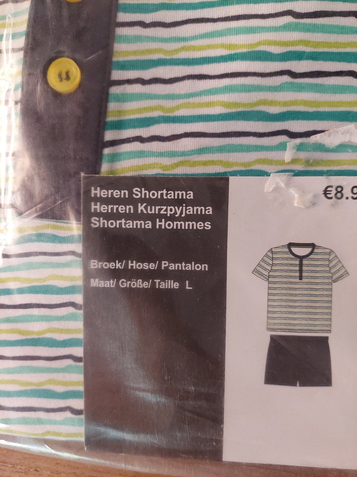 Nieuwe heren shortama L., Ophalen of Verzenden, Nieuw
