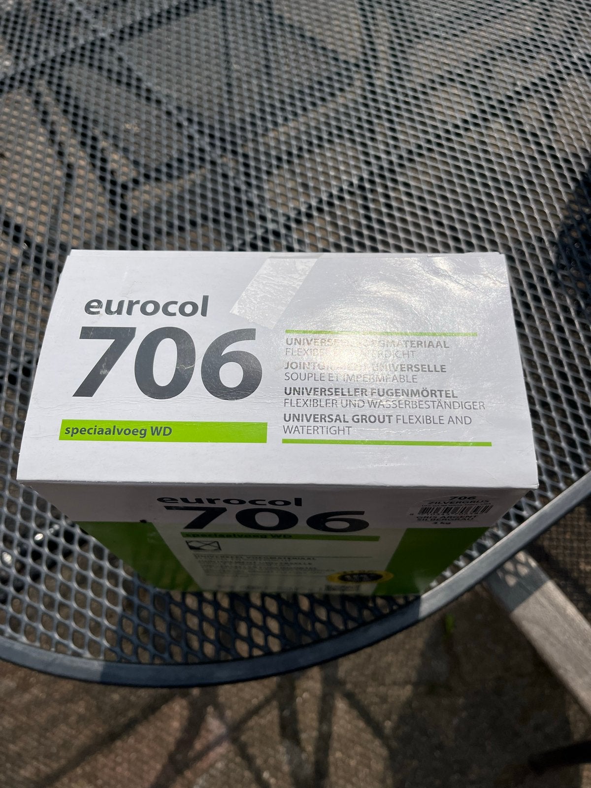 Eurocol 706 Speciaalvoeg WD - Universeel Voegmateriaal, Doe-het-zelf en Verbouw, Overige materialen, Overige typen, Zo goed als nieuw