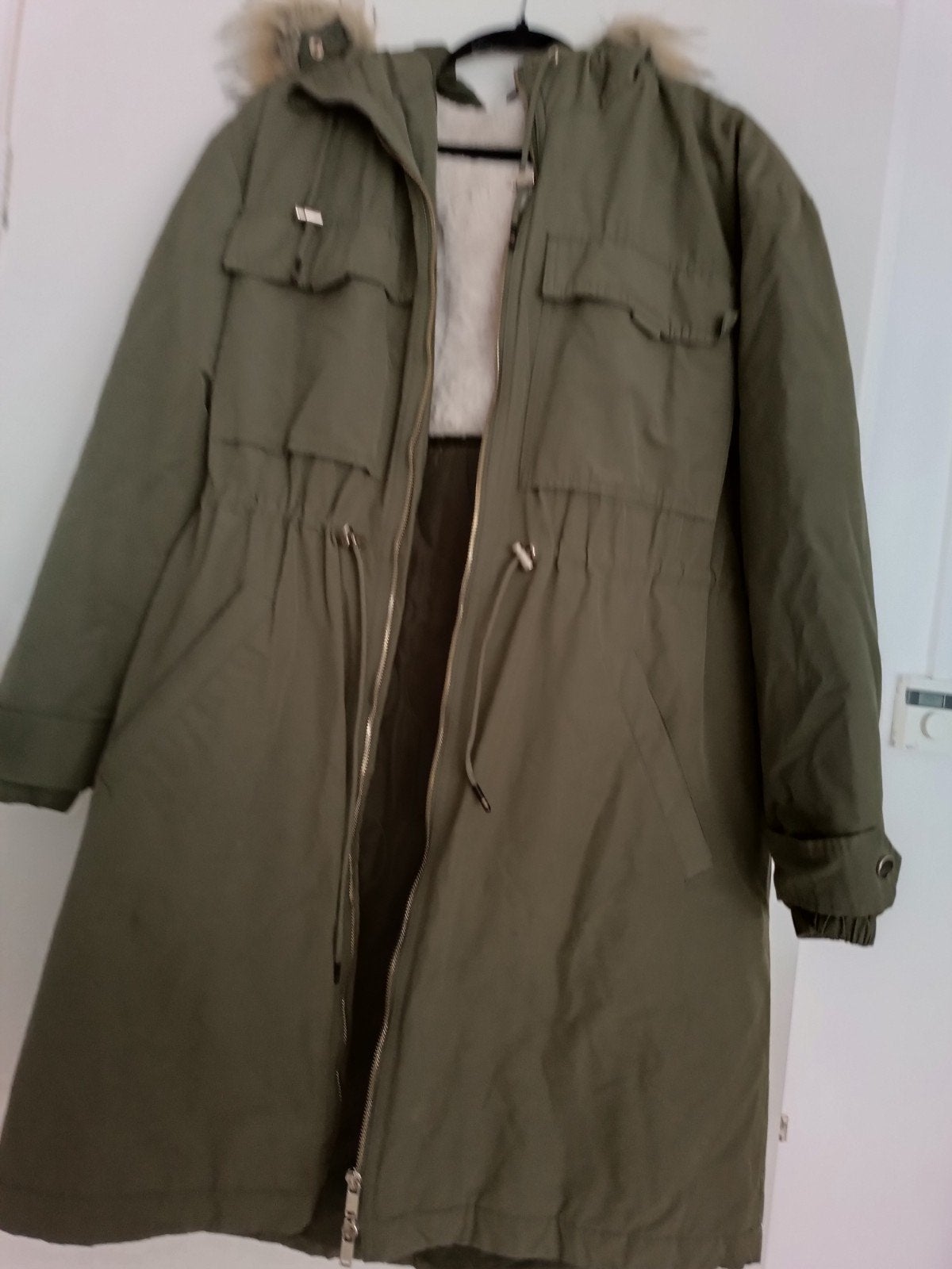 Dames winter jas, Kleding | Dames, Jassen | Winter, Ophalen of Verzenden, Zo goed als nieuw, Maat 38/40 (M), Zwart