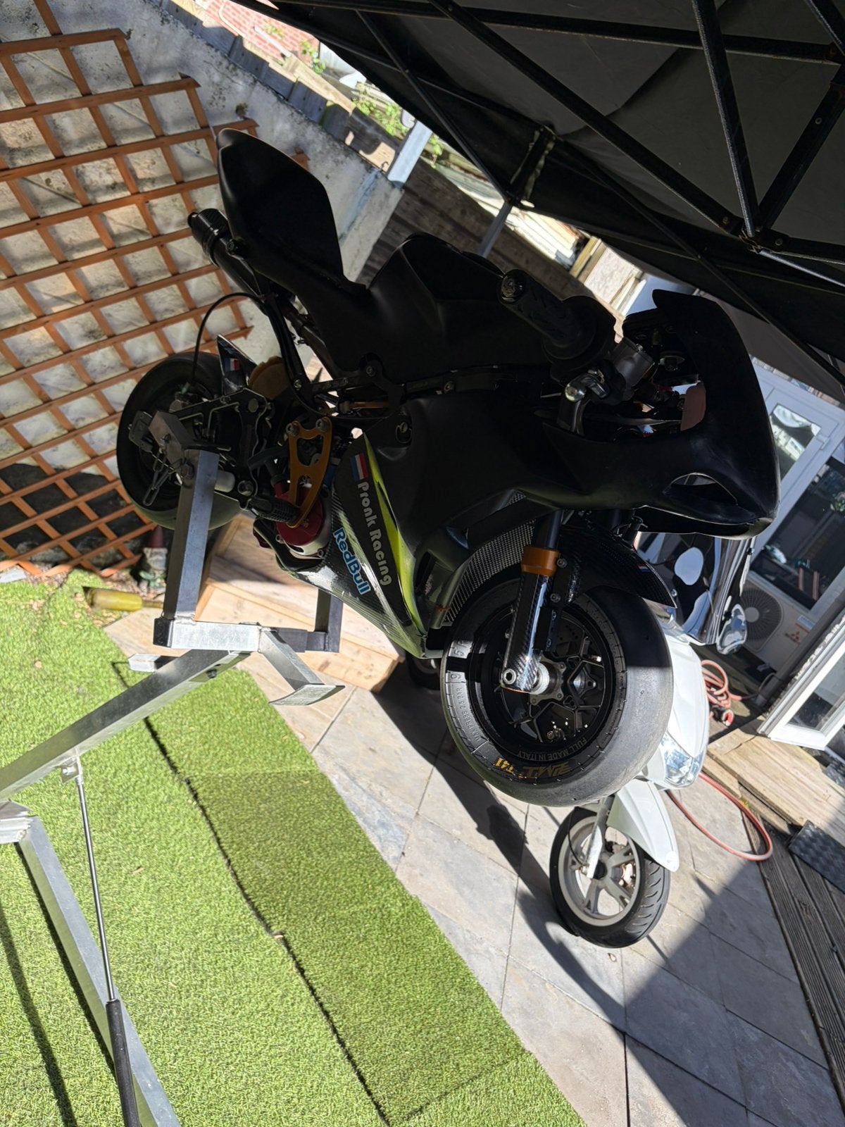 Minibike 50cc wedstrijd NG blok veel extra’s, Fietsen en Brommers, Ophalen of Verzenden, Overige typen