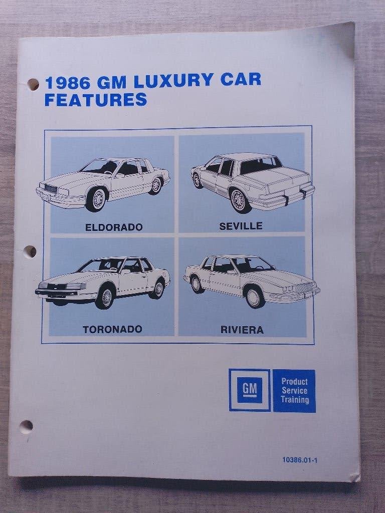 GM  USA  Luxury cars features 1986 Cadillac Oldsmobile Buick, Verzenden, Gelezen, Overige merken