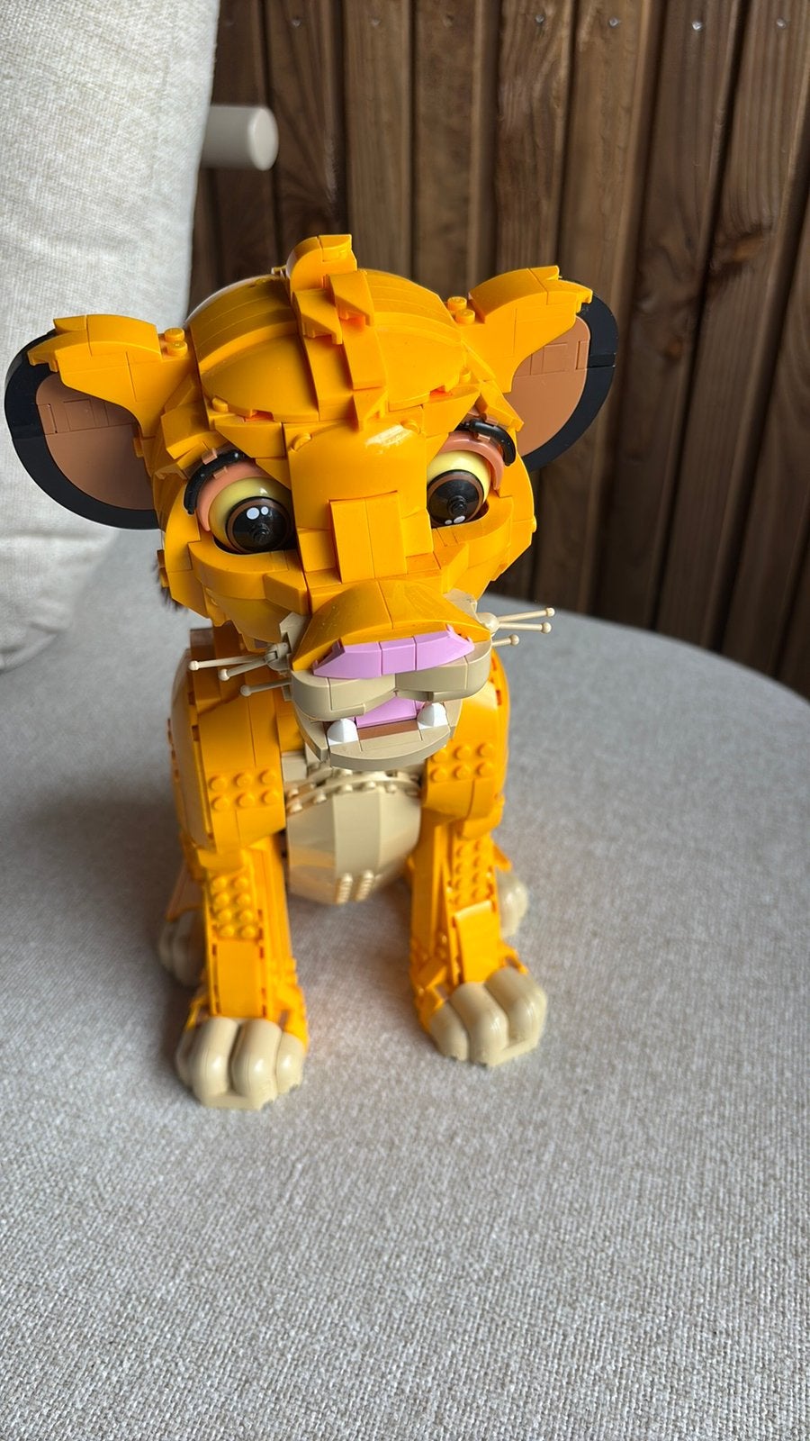 Lego 43247  Disney Simba ( grote versie), Ophalen of Verzenden, Zo goed als nieuw