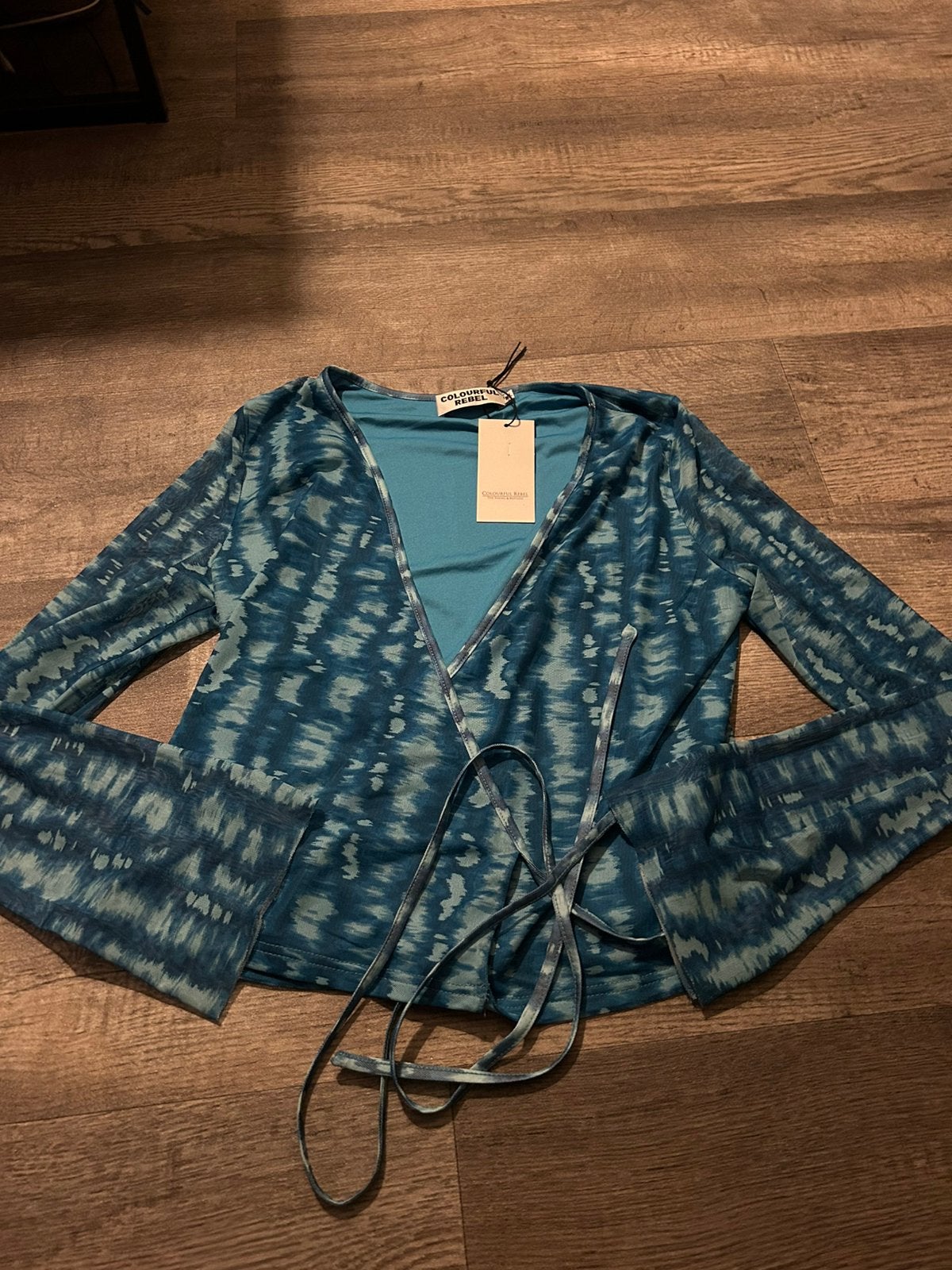 Colourful Rebel top mesh blauw, maat XL, Blauw, Maat 46/48 (XL) of groter, Nieuw, Ophalen of Verzenden