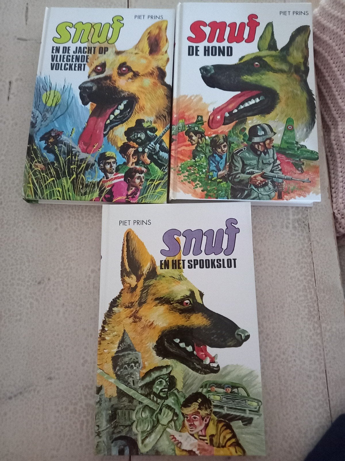 Snuf de Hond boekenreeks - Piet Prins (3 delen), Ophalen of Verzenden, Gelezen, Piet Prins, Fictie algemeen
