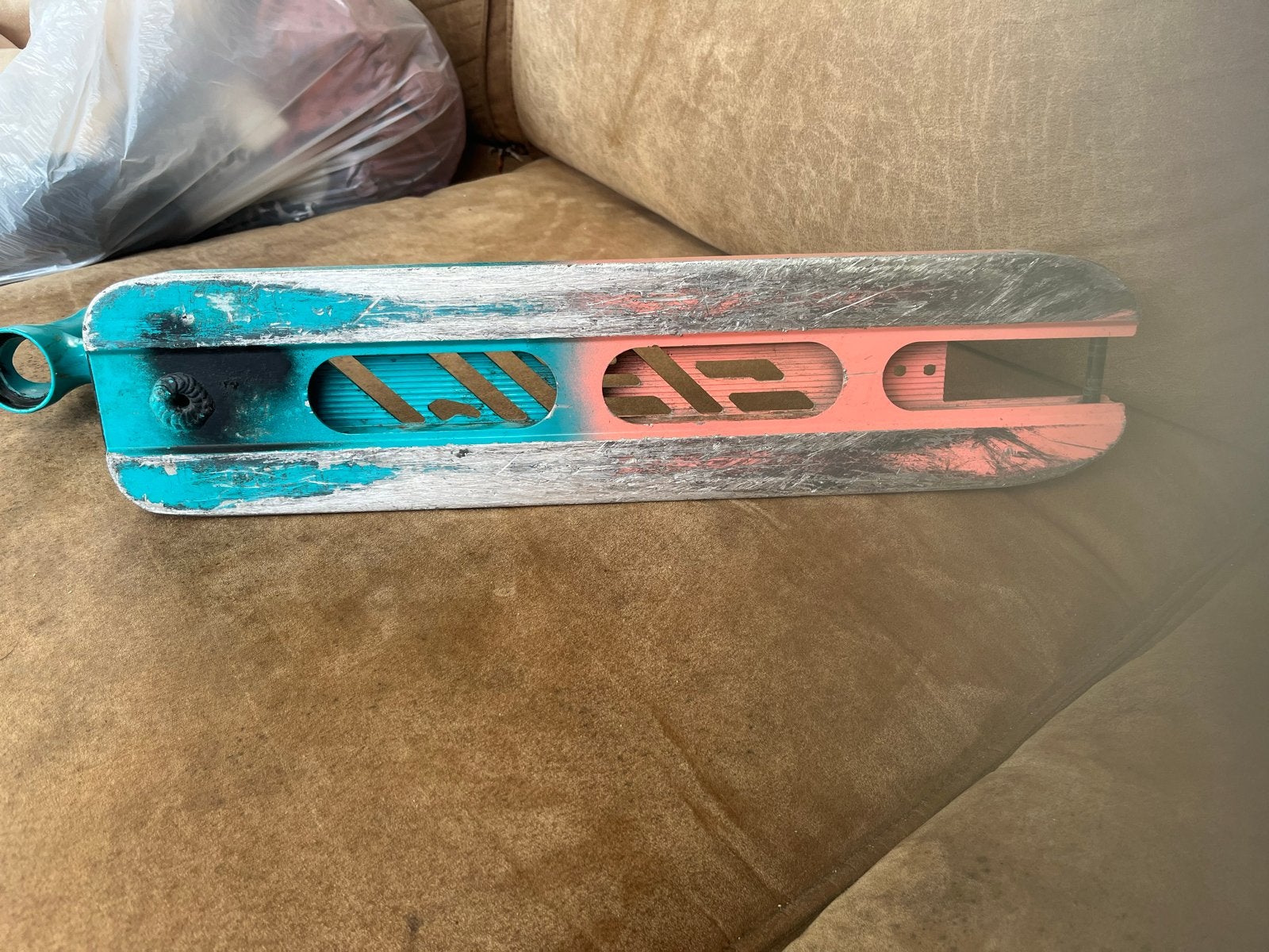Stuntstep deck - De rem, Fietsen en Brommers, Steps, Ophalen of Verzenden, Gebruikt, Gewone step