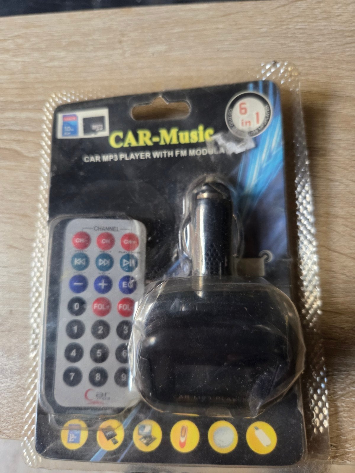 CAR-Music MP3-speler met FM-modulator en afstandsbediening, Ophalen of Verzenden, Nieuw
