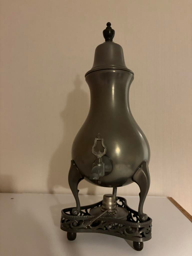 Antieke Kraantjespot - Tin/Pewter, Antiek en Kunst, Antiek | Tin, Ophalen
