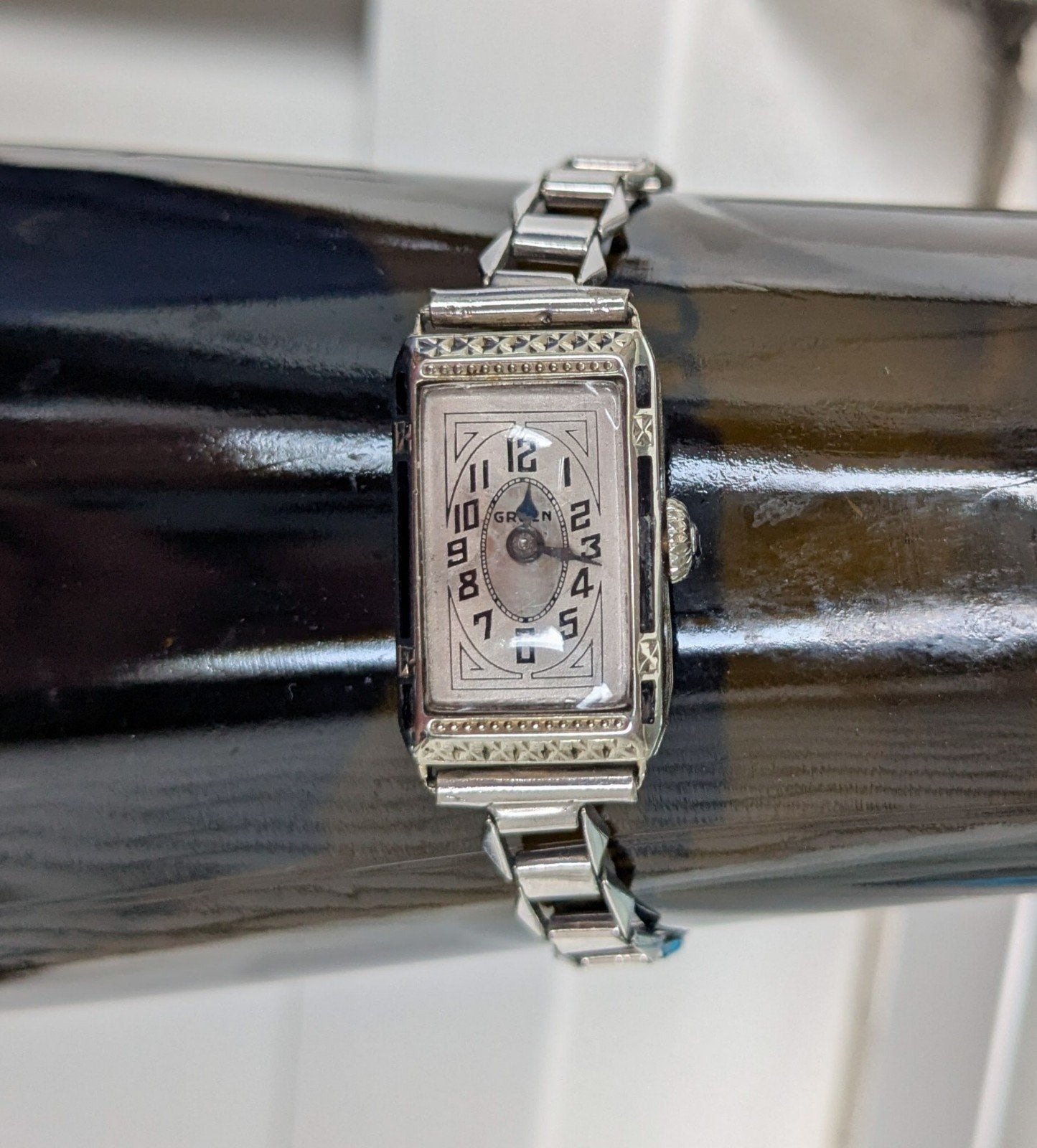 Wit goud Art Deco horloge te koop!, Overige merken, Polshorloge, Overige materialen, Ophalen of Verzenden