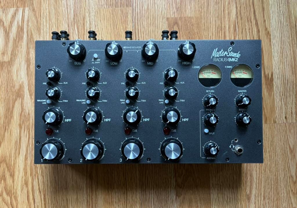 MasterSounds Radius 4 MK2 Rotary Mixer, Ophalen, Zo goed als nieuw, Overige merken