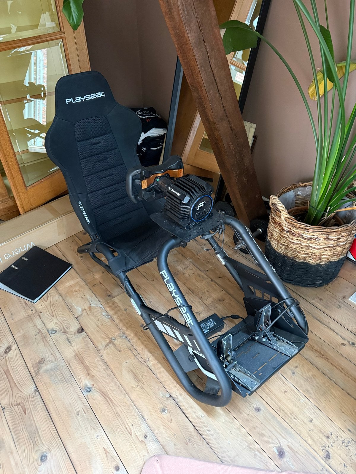Playseat met Fanatec CSL DD en McLaren GT3 stuur, Ophalen, Zo goed als nieuw