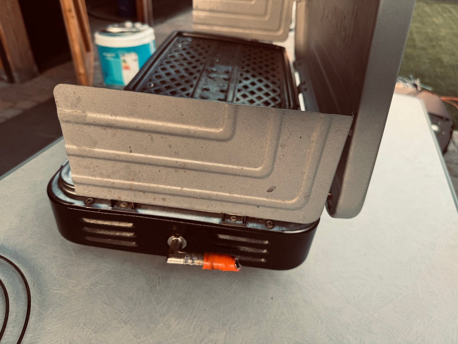 Outwell Camping Kooktoestel met Grill - Compact & Draagbaar, Ophalen of Verzenden, Gebruikt