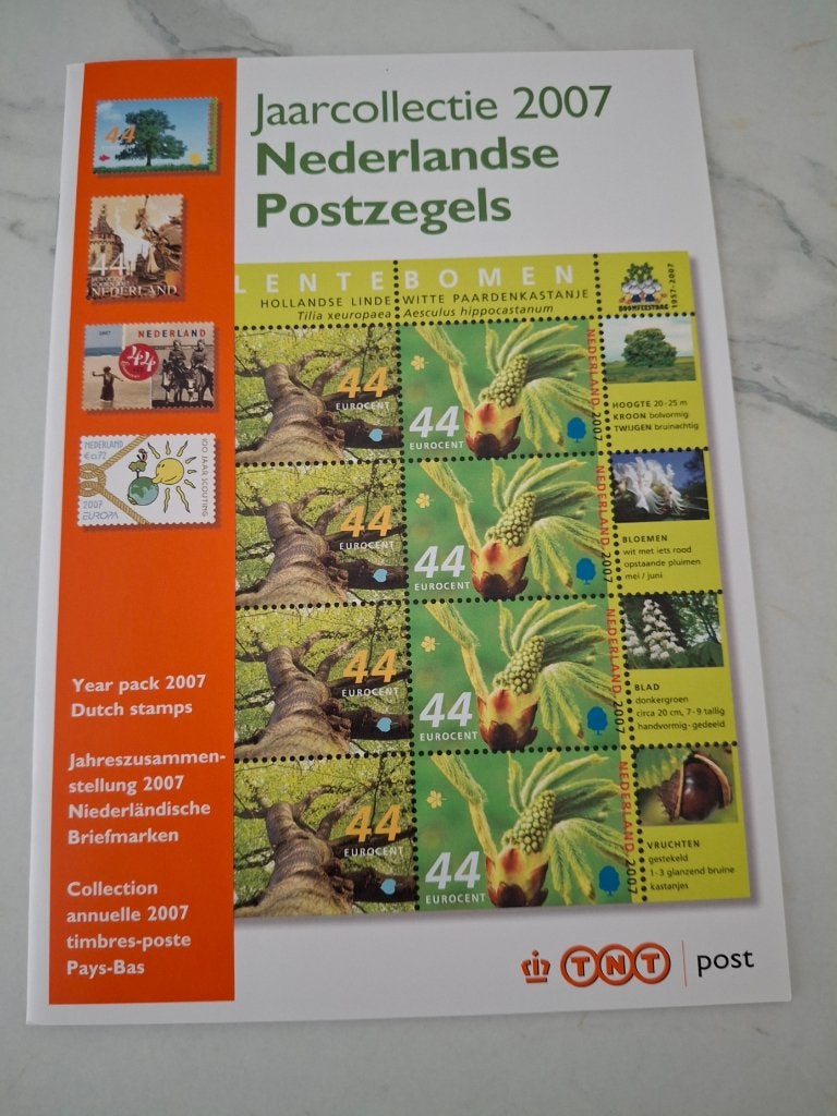 Jaarcollectie 2007, Postzegels en Munten, Ophalen of Verzenden, Postfris