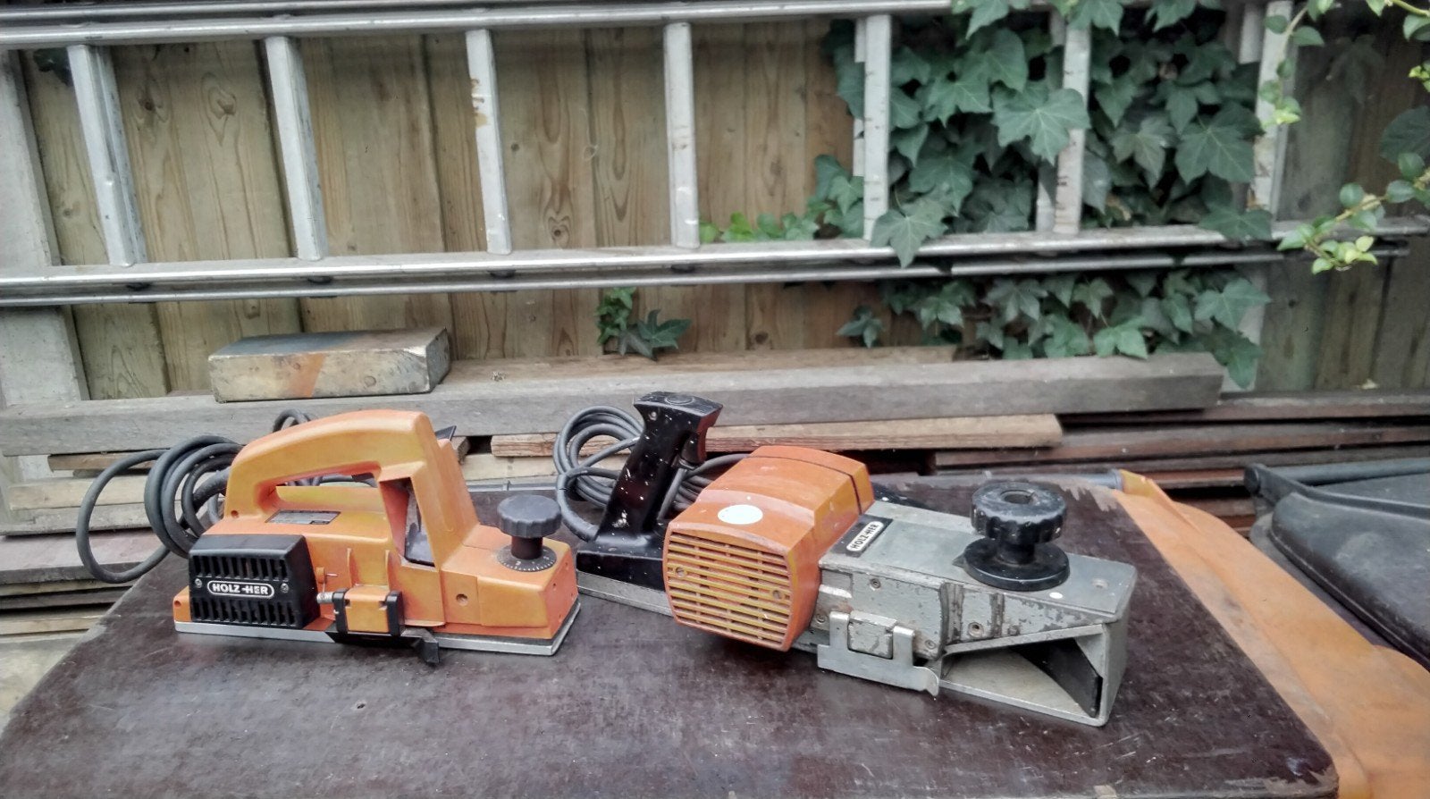 2 x Zeer degelijke HOLZHER  Schaafmachines, Ophalen, Gebruikt