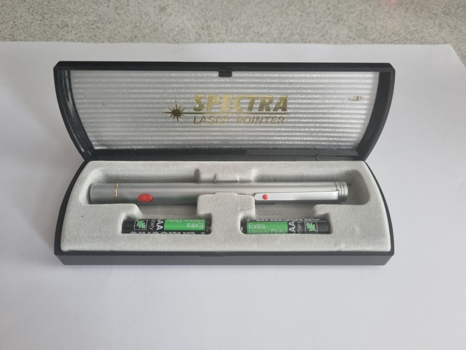 Spectra Laser Pointer met Batterijen en Etui, Ophalen of Verzenden