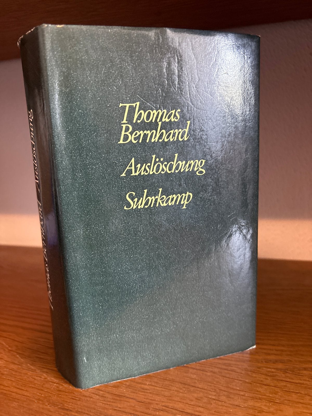 Thomas Bernhard - Auslöschung (Suhrkamp), Ophalen of Verzenden, Gelezen, Europa overig