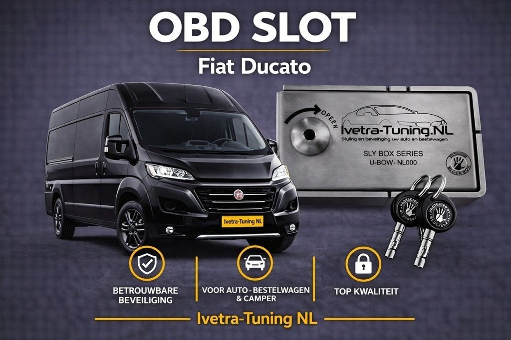 OBD Slot Fiat Ducato | OBD Beveiliging, Verzenden, Info@ivetra-tuning.nl | www.ivetra-tuning.nl, Ivetra-Tuning NL, Huissen