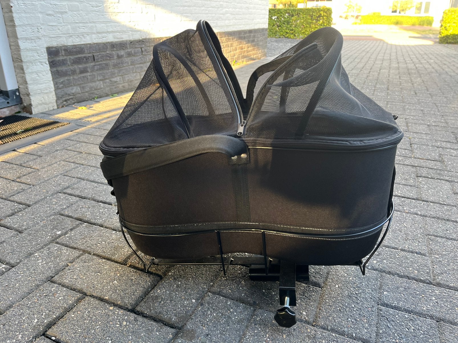Te koop: Trixie hondenmand voor achterop de fiets, Ophalen, Zo goed als nieuw, Hondenfietsmand