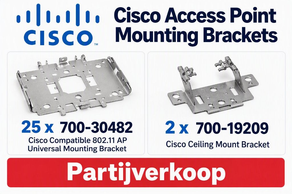 Cisco Access Points mounting brackets (700-30482/19209), Computers en Software, Ophalen, -, Cisco, -