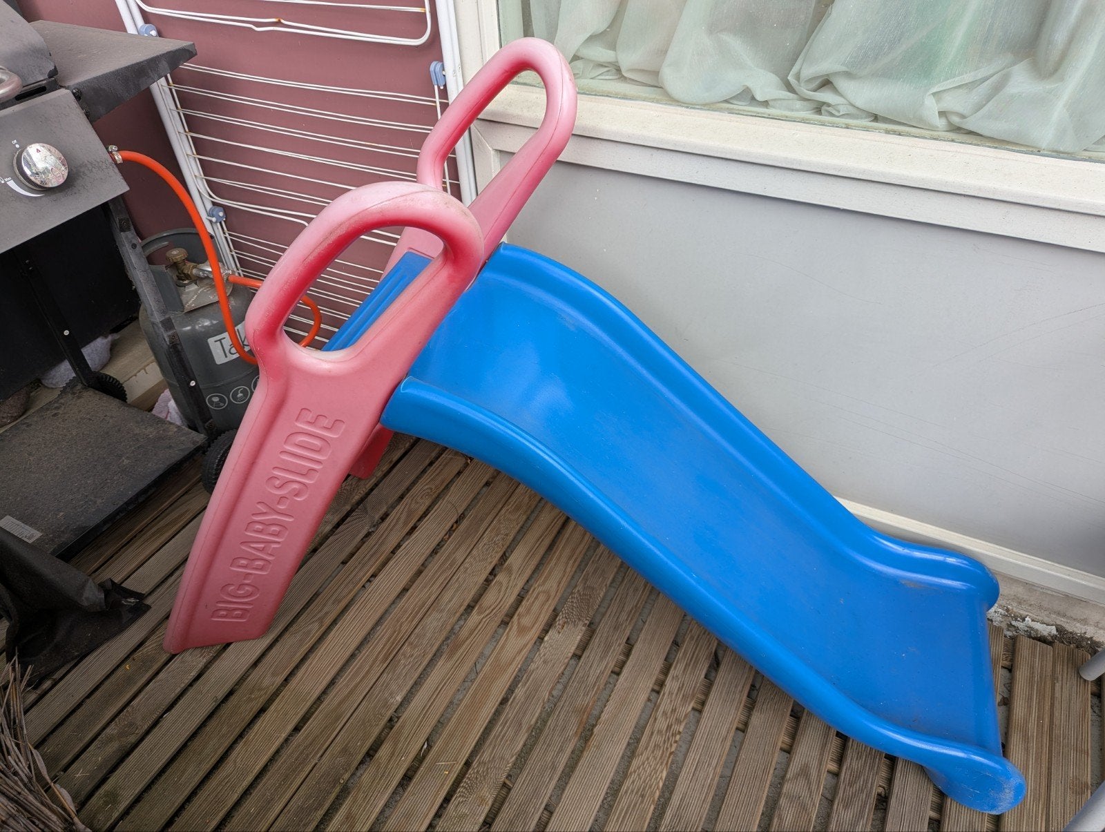 BIG-BABY-SLIDE kinder glijbaan, Ophalen, Gebruikt