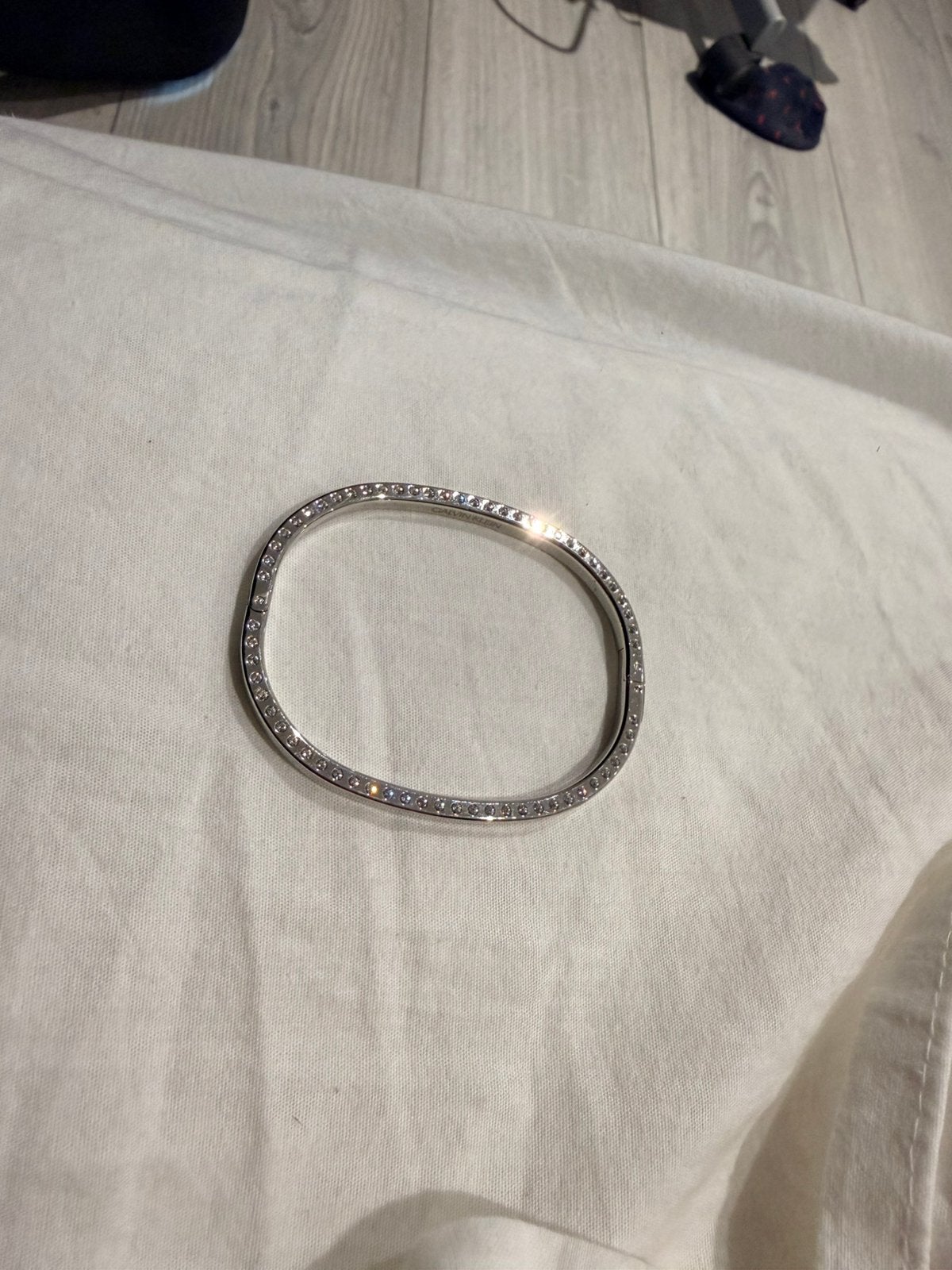 Calvin klein armband, Sieraden, Tassen en Uiterlijk, Met kristal, Nieuw, Ophalen of Verzenden, Zilver