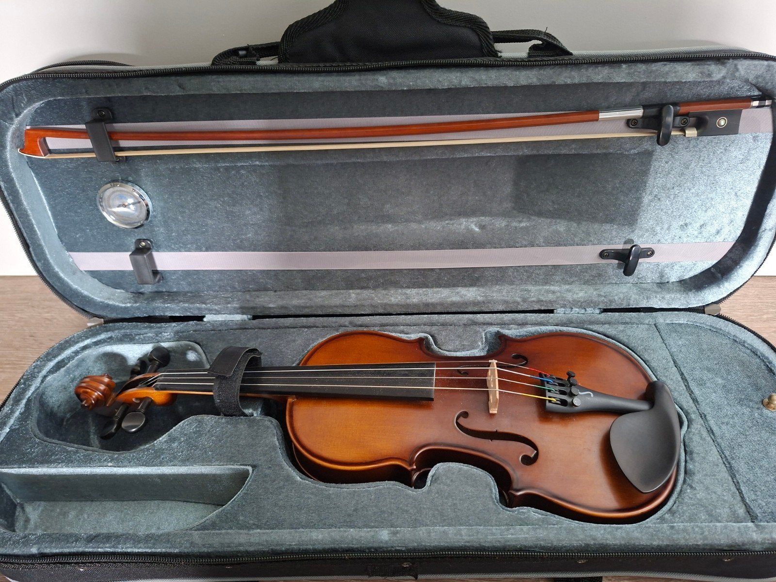 Stentor 1/2 lesviool met koffer en accessoires, Muziek en Instrumenten, Gebruikt, 1/2-viool, Viool, Ophalen of Verzenden