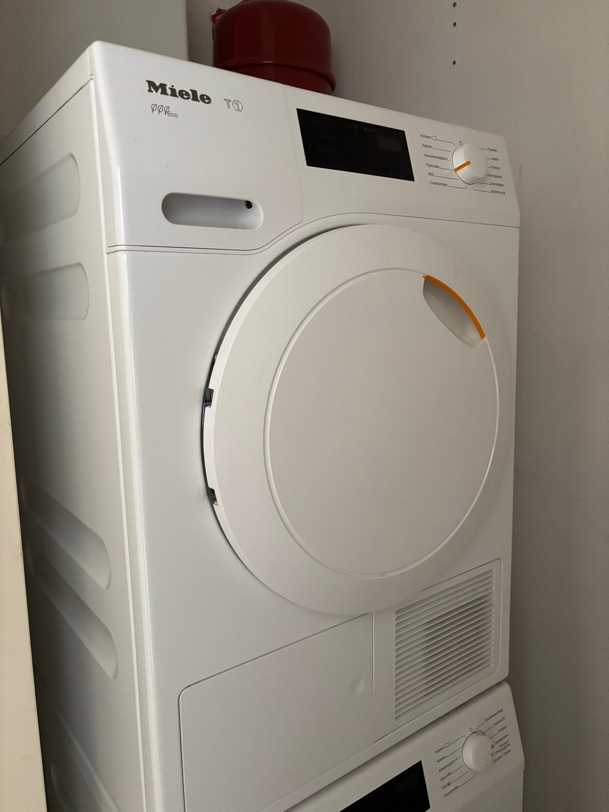 Miele T1 Eco droger (condensdroger), Witgoed en Apparatuur, Wasdrogers, Ophalen, 8 tot 10 kg, Zo goed als nieuw, 85 tot 90 cm