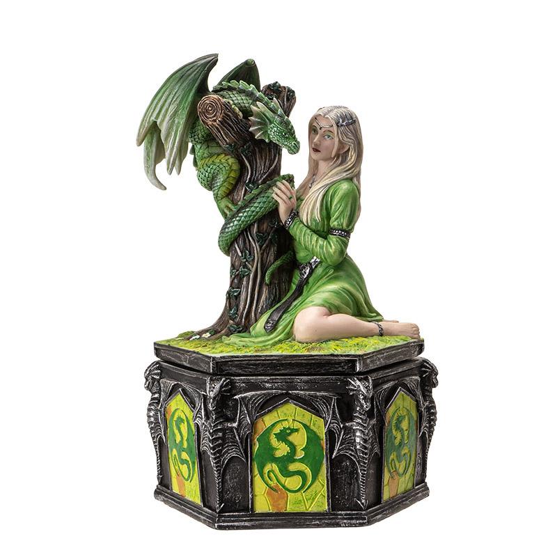 Anne Stokes Beeld Trinket Box Kindred Spirits Nieuw in Doos, Ophalen of Verzenden, Nieuw, Fantasy