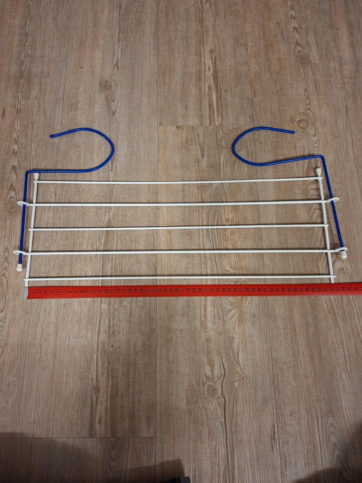 Handige droogrek voor aan de radiator - Wit/Blauw, Ophalen of Verzenden, Gebruikt, Wit, Metaal