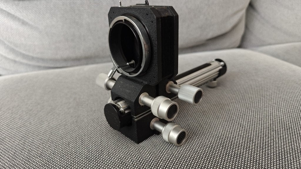 Canon Bellows FL balgapparaat – vintage macrofotografie, Canon, Statief, Ophalen of Verzenden, Gebruikt